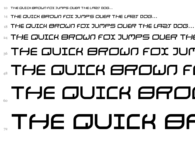 Natura font waterfall